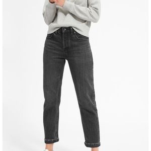 Everlane non-stretch button fly jeans